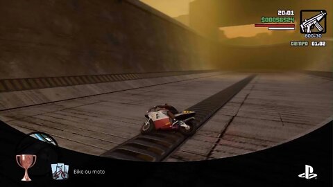 Bike ou moto - Complete o desafio da BMX ou da NRG - Grand Theft Auto: San Andreas