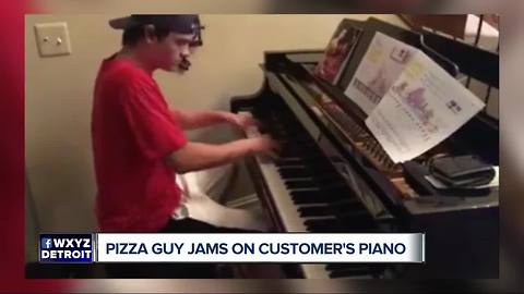 Delivery Guy Shows Off Brilliant Piano Skills At Sterling Heights Home