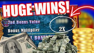 MAX BET FREE GAMES! 💰 Winning Big Bonus Jackpots In The Casino All Night!