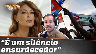 Cuba-Libre: Juliana Paes questiona silêncio do Twitter sobre ditadura