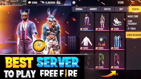 Free Fire Best Server to Play || Best Server in Free Fire || ZERRY