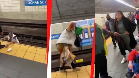 80 year old woman " Karate Kicked in New York, Subway by Teen