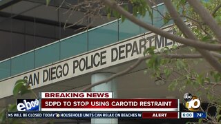 San Diego Police to stop using carotid restraint