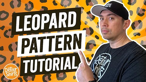 How to Create a Leopard Pattern in Affinity Designer, Easy Step by Step Tutorial for Print on Demand