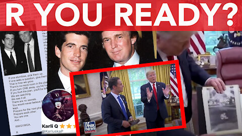 R you ready? President Trump believes R is alive? You decide!