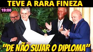 19h DEBOCHE - Chico Buarque manda recado a Bolsonaro ao receber prêmio de Lula