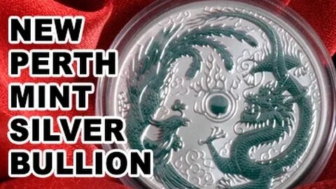 NEW! Perth Mint Silver Bullion Coin: Dragon & Phoenix