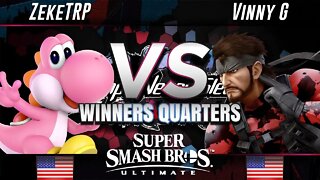 ZekeTRP (Yoshi) vs. GoTE | Vinny G (Snake) - Ultimate Top 16 - TNS 8