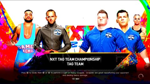 NXT The Great American Bash 2022 The Creed Brothers vs Diamond Mine for the NXT Tag Team Titles