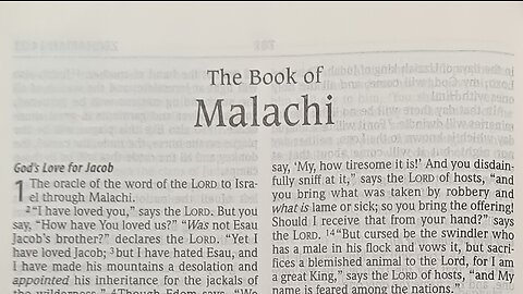 Behold, the Day is Coming (Malachi 4:1-6)