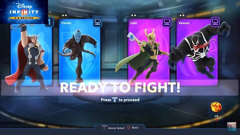 Disney Infinity 3.0 Thor & Yondu vs Loki & Venom