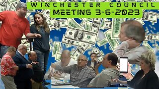 "Winchester Indiana City Council Meeting 03.06.23 (Return of the Nonsense!"