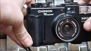 Shredding old, vintage photo cameras