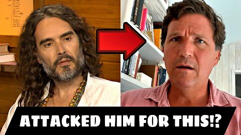 Russell Brand SHOCKED Tucker Carlson when he said This..