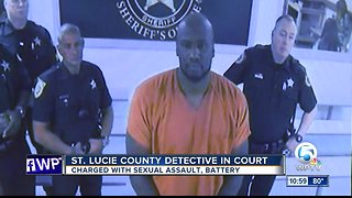 St. Lucie County deputy Thomas Johnson appears in court following sexual assault arrest