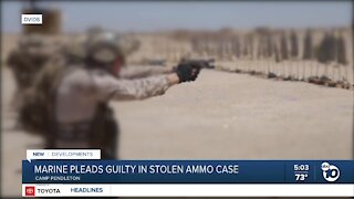 Camp Pendleton Marine pleads guilty to stealing ammo, explosives