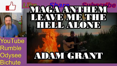 Pitt Reacts to MAGA ANTHEM Leave Me The Hell Alone By Adam Grant