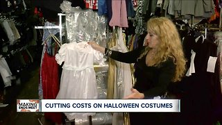 Cutting costs on Halloween costumes