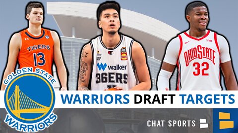 5 Warriors 2022 NBA Draft Targets To Take At Pick 28 Of The 2022 NBA Draft