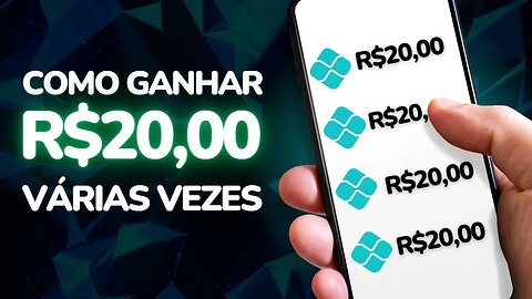 [SAQUE R$20,00 VÁRIAS VEZES SEGUIDAS] *NOVO* APP para GANHAR DINHEIRO via PIX em 2023 (GARANTIDO)