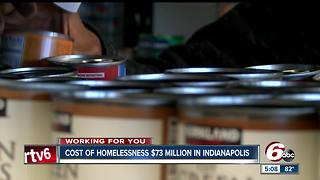 8,100 people experienced homeless in Indianapolis in 2016