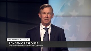 Debate: Hickenlooper on Colorado pandemic response
