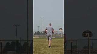 Discus Throw practice for Senior Olympics Nationals