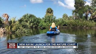 New kayak launch hopes to give more access to Nature Coast and relieve traffic on Weeki Wachee River