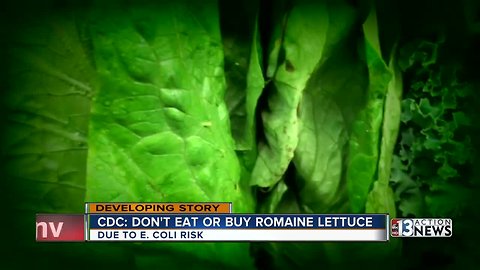 Las Vegas restaurants and produce growers toss romaine lettuce after nationwide e-coli threat