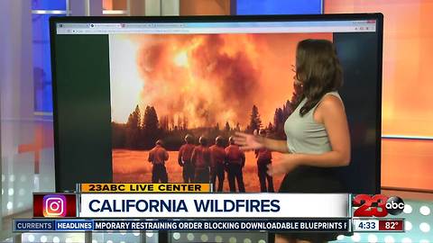 California wildfire updates