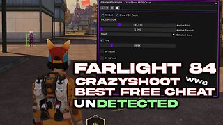 Crazyshoot v6 [Farlight 84 BEST FREE CHEAT/DOWNLOAD ] AIMBOT | ESP | UNDETECTED + EAC Bypasser