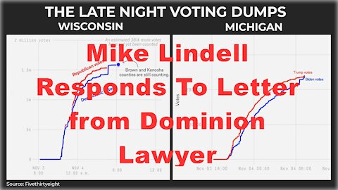 Mike Lindell Responds To Letter from Dominion Lawyer