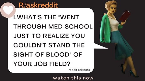 What's the "went through med school.... of your job field? #shorts #reddit #nsfwreddit