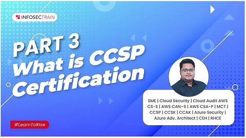 What is CCSP Certification? | Career in Cloud Computing | InfosecTrain