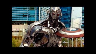 Captain America vs Ultron - Fight Scene - Avengers: Age of Ultron - Movie CLIP HD