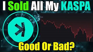 DUMPED My KASPA | Good Or Bad Idea?