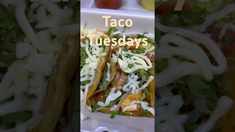 Taco Tuesday chicken tacos #Tacos