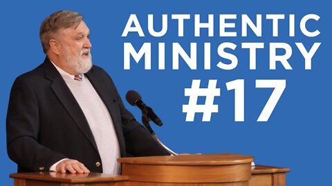 An Aquifer of Generosity (Authentic Ministry #17) | Douglas Wilson