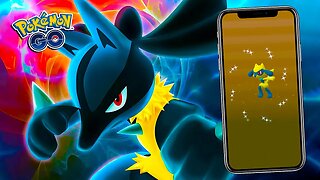 SHINY FÁCIL DO RIOLU! DICAS para o Dia de Ovos do RIOLU! LUCARIO MONSTRO, Lucario SHINY! Pokémon GO