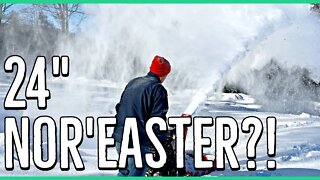 Wicked Nor'easter in New Hampshire