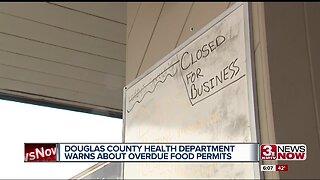 Douglas County Health Department warns about overdue food permits