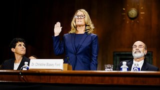 Ford Says She's '100 Percent' Certain Kavanaugh Assaulted Her
