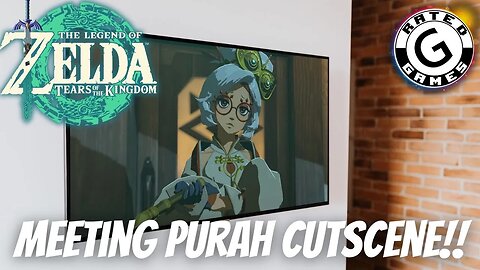 Meeting Purah Cutscene (Purah in Lookout Landing Scene)