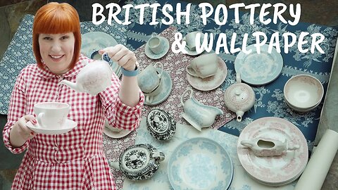HOW BURLEIGH POTTERY & BRITISH WALLPAPER BECAME MY PASSION