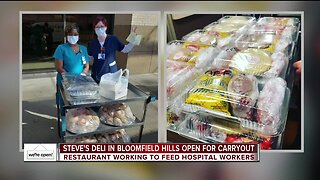 We're Open: Steve's Deli in Bloomfield Hills fulfilling catering orders to local hospitals