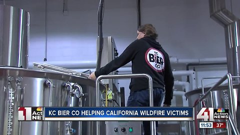 KC Bier Co. helping victims of California wildfires