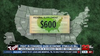 Fight in Congress over economic stimulus bill