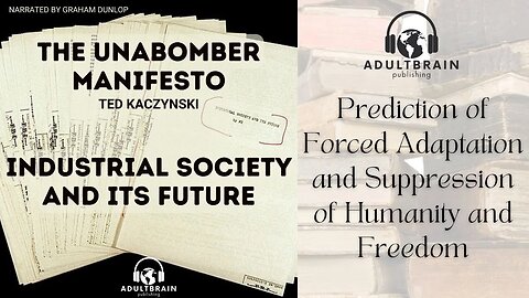 Clip, Ted Kaczynski - Industrial Society and it's Future. The Unibomber Manifesto. Technology Risks