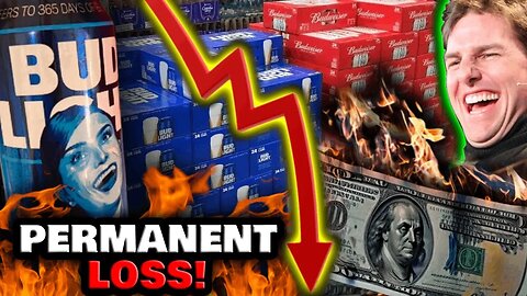 New Report shows Bud light suffering PERMANENT LOSSES! New AD gets Destroyed!