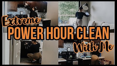*NEW* ENTIRE APARTMENT POWER HOUR CLEAN WITH ME 2021 | EXTREME SPEED CLEANING MOTIVATION | ez tingz